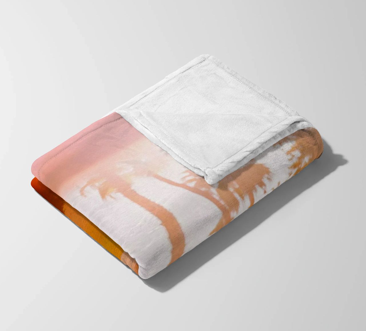 Blur & Palm Spring coperta in pile da Minimalistic