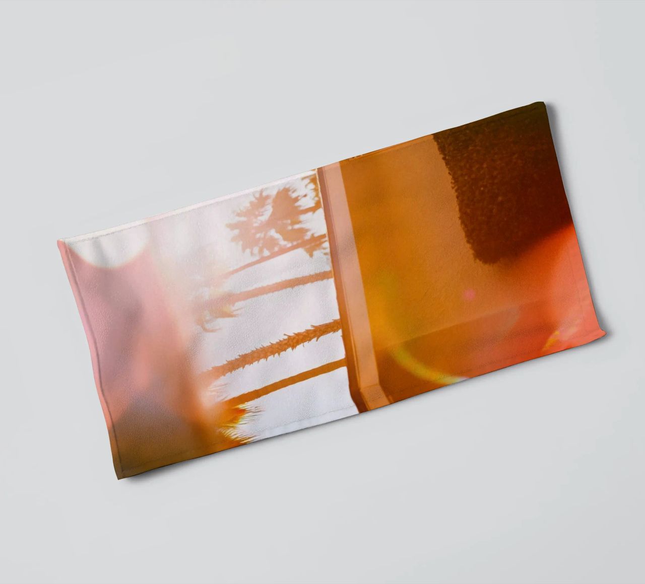 Blur & Palm Spring asciugamano da bagno da Minimalistic