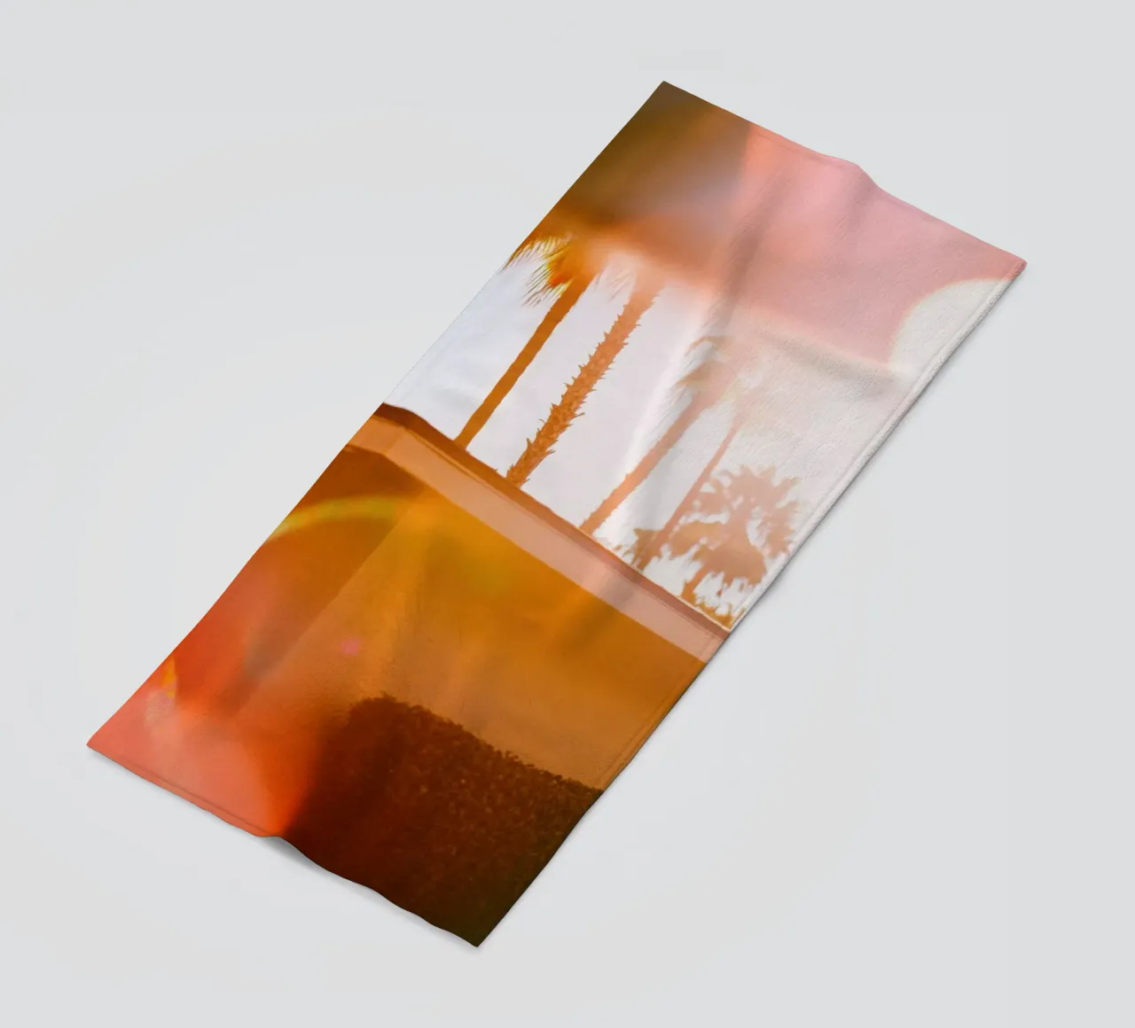 Blur & Palm Spring telo mare da Affiches Minimalistes