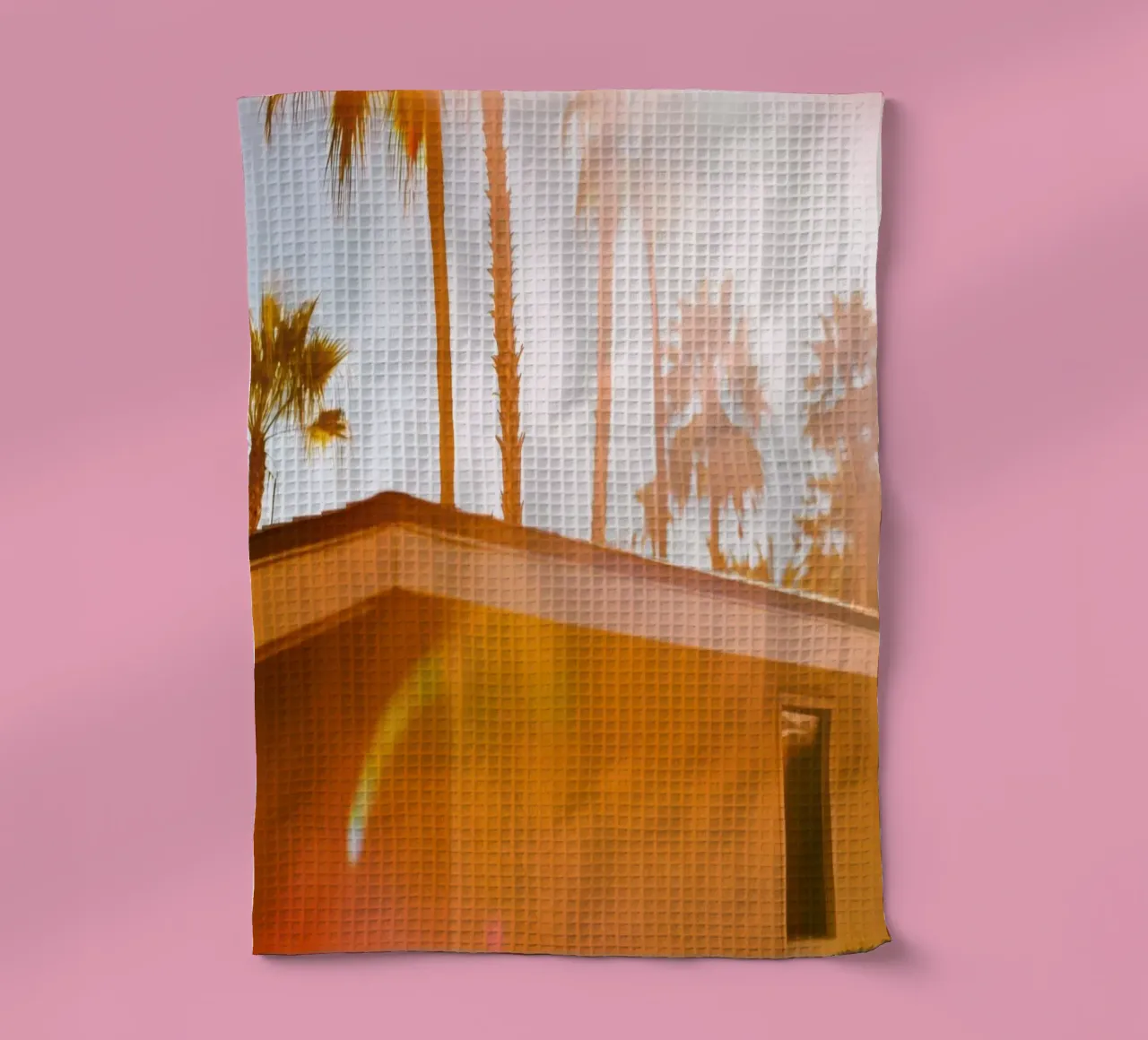 Blur & Palm Spring torchon de Minimalistic