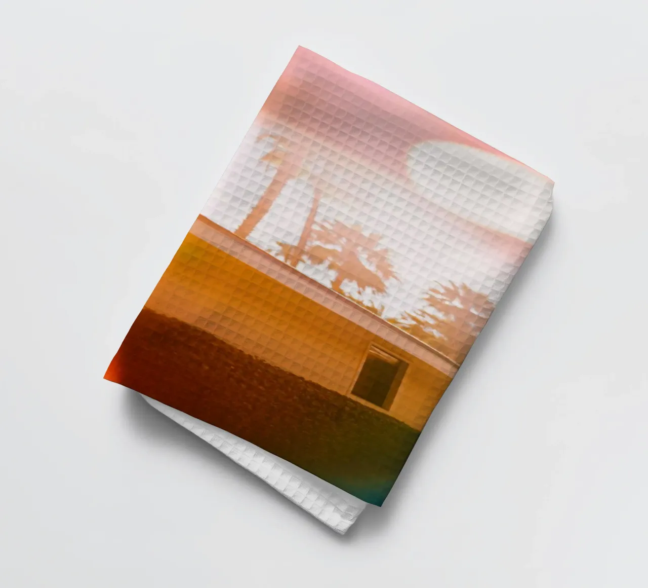 Blur & Palm Spring torchon de Minimalistic
