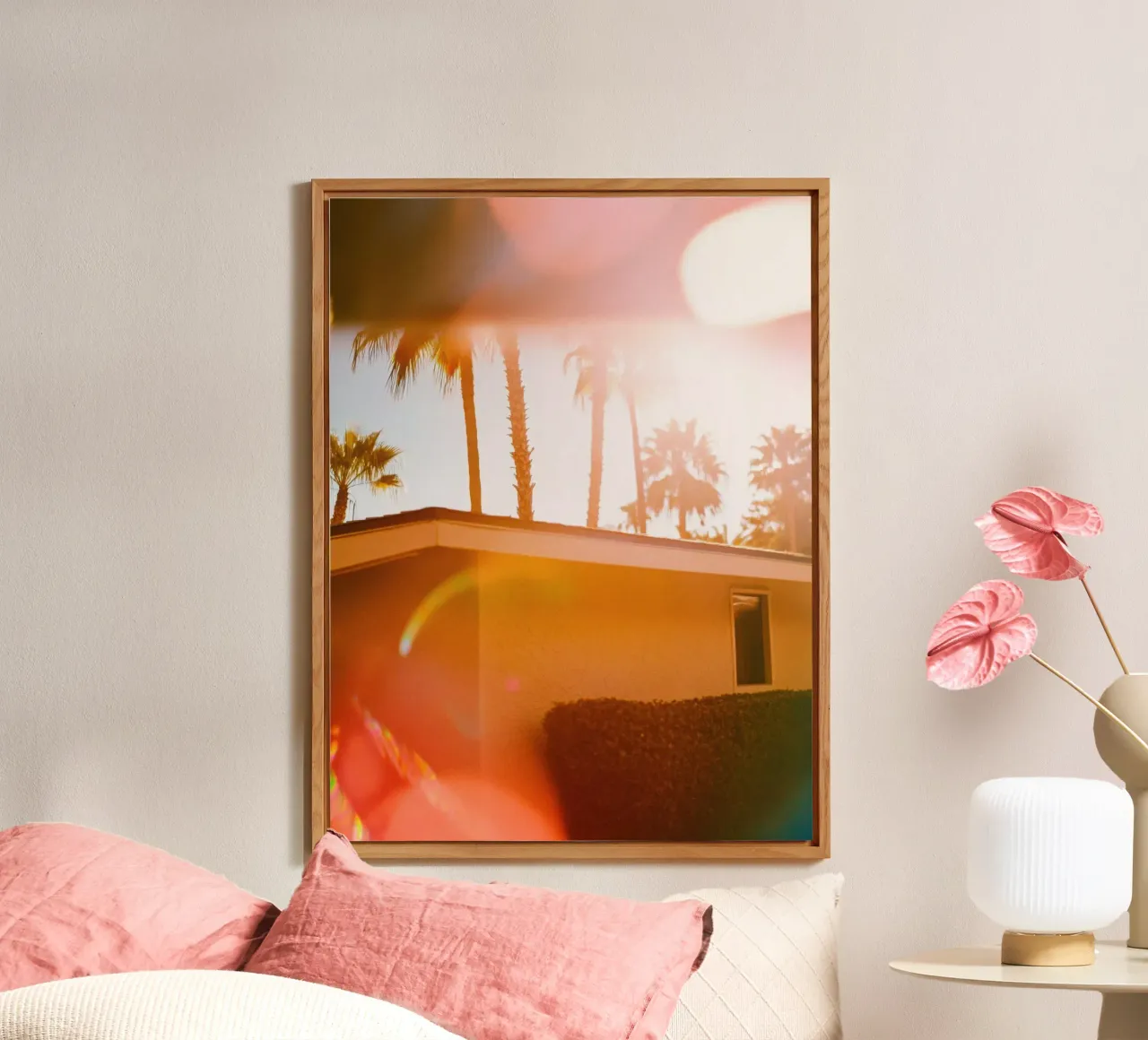 Blur & Palm Spring alluminio dibond da Minimalistic