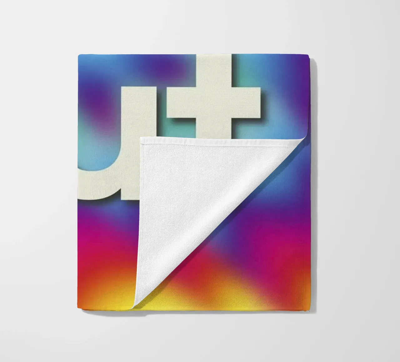 Chill Out Relaxing Typography Rainbow Aura Art telo mare da showmemars