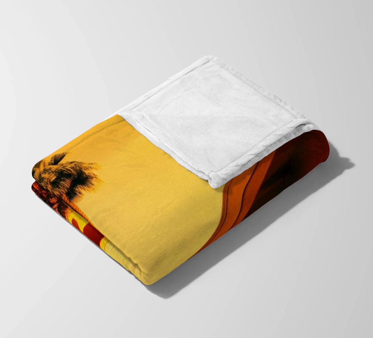 Sun & Palm Spring coperta in pile da Minimalistic