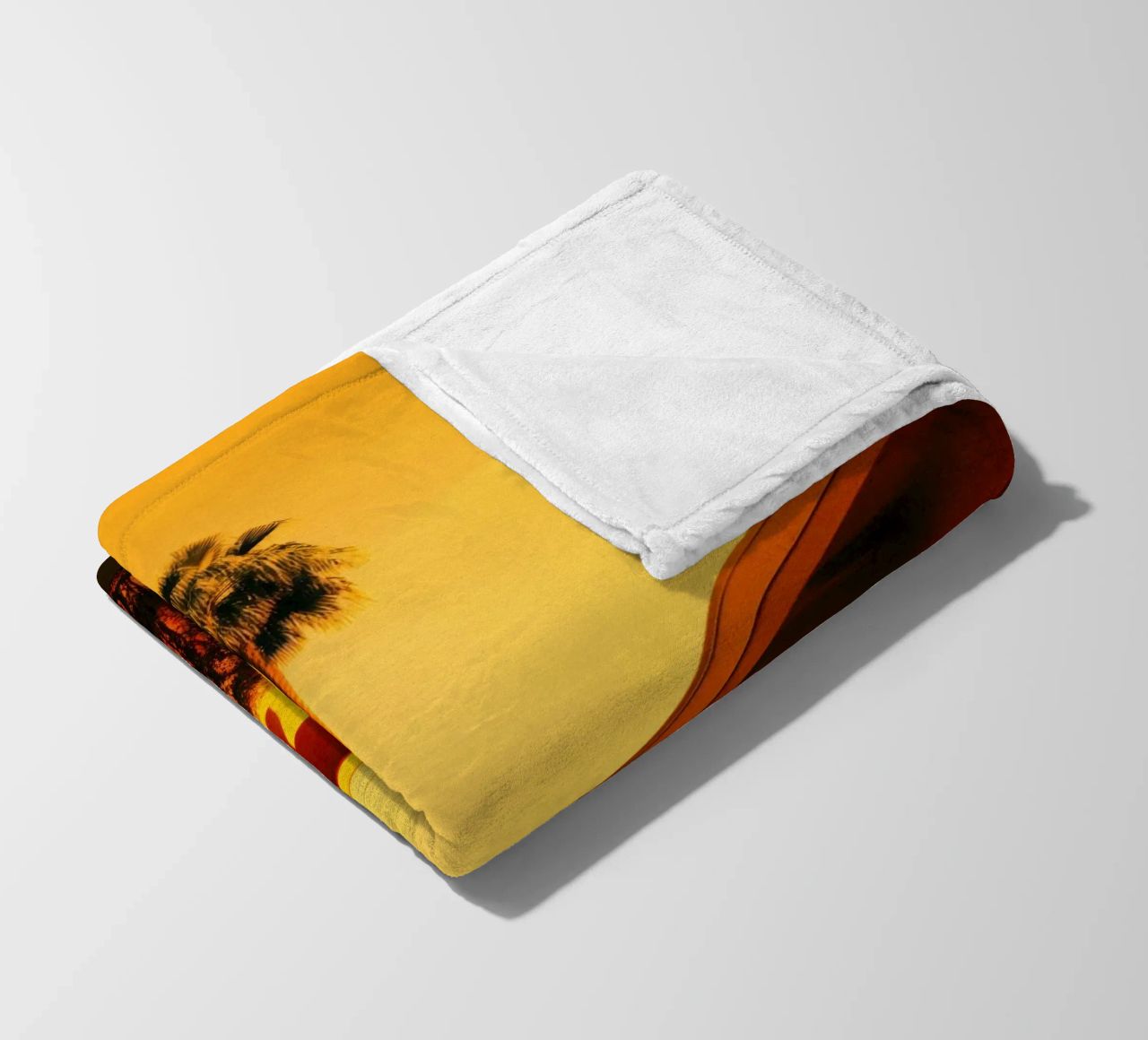 Sun & Palm Spring coperta in pile da Minimalistic