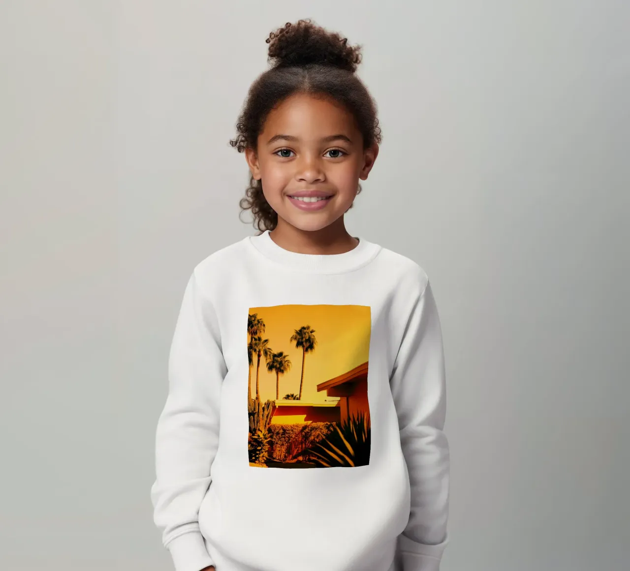 Sun & Palm Spring felpa bambino da Affiches Minimalistes
