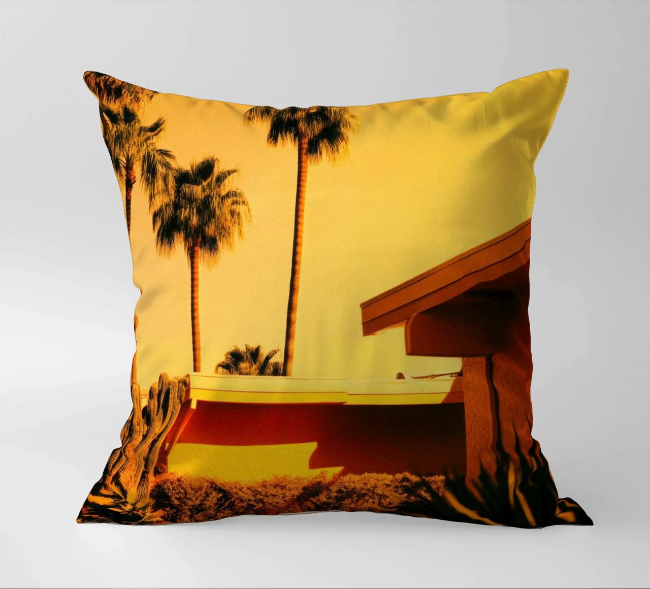 Sun & Palm Spring cuscino da Minimalistic