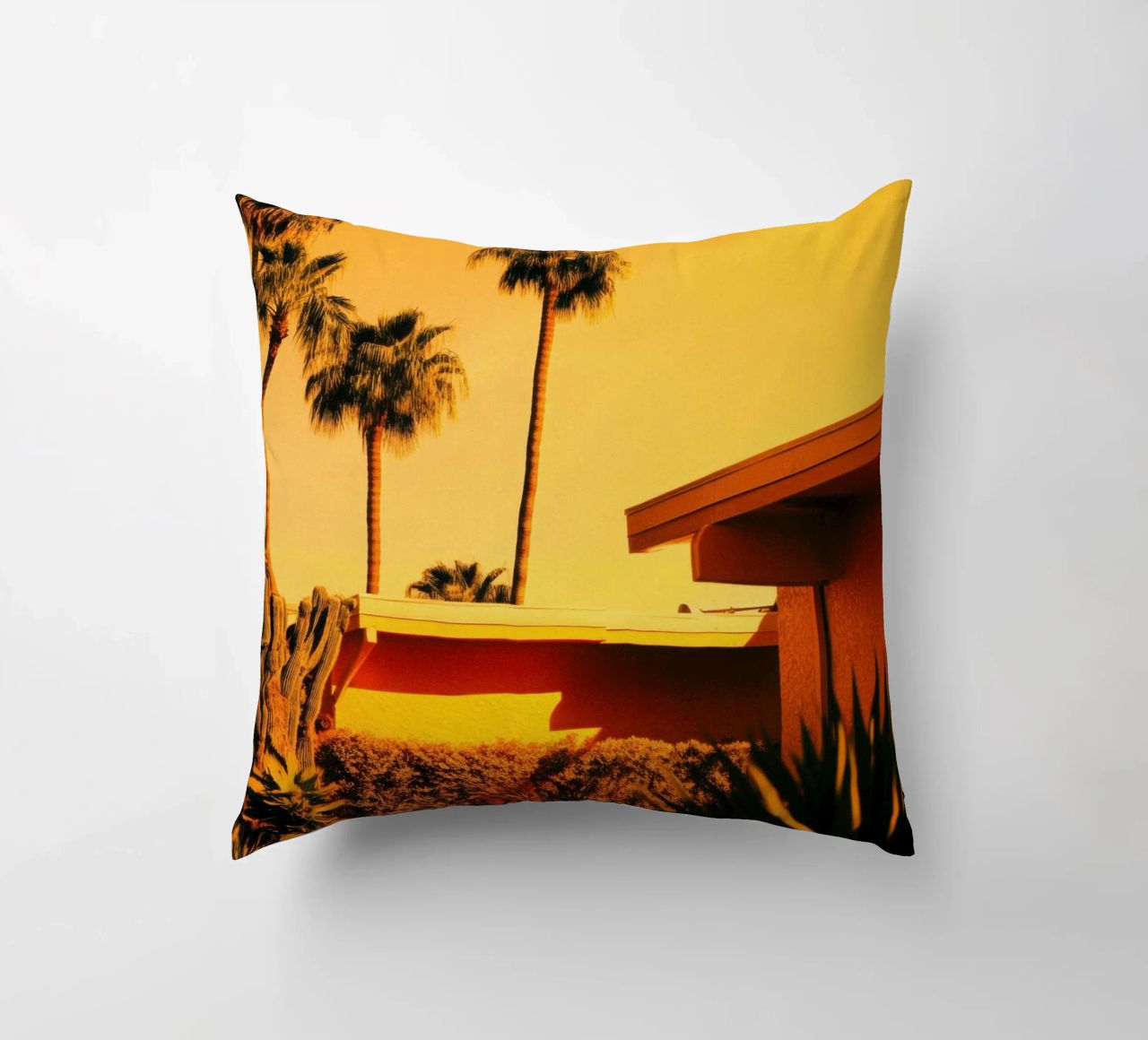 Sun & Palm Spring cuscino da Minimalistic