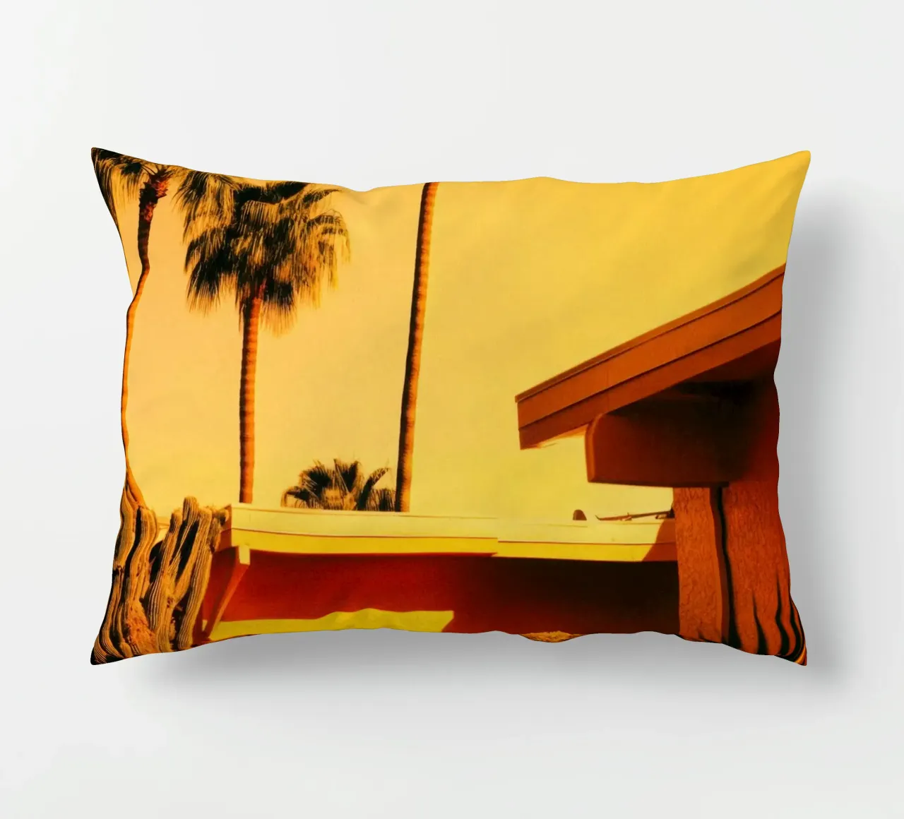 Sun & Palm Spring cojín de Minimalistic
