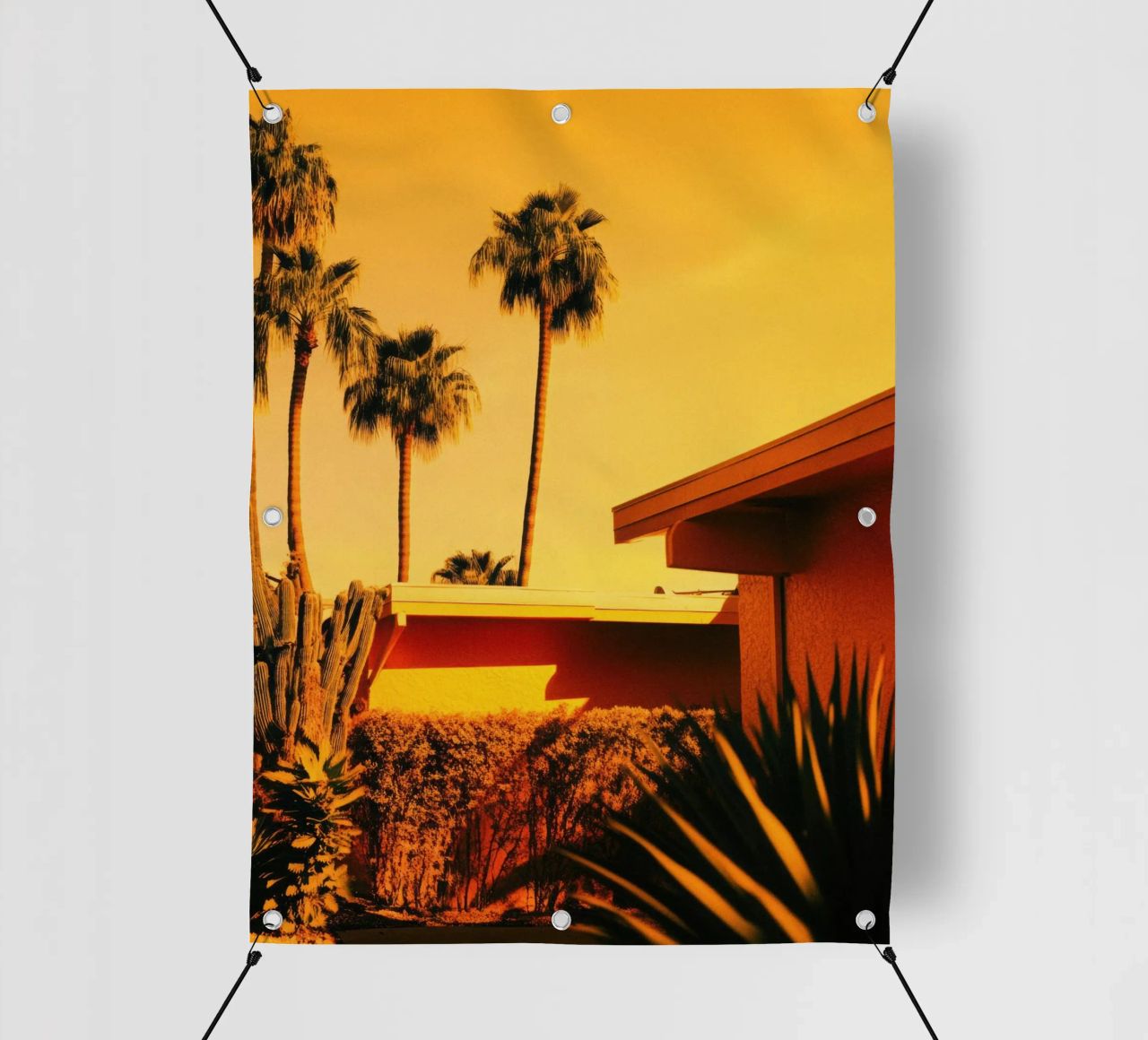 Sun & Palm Spring telo in pvc da Minimalistic