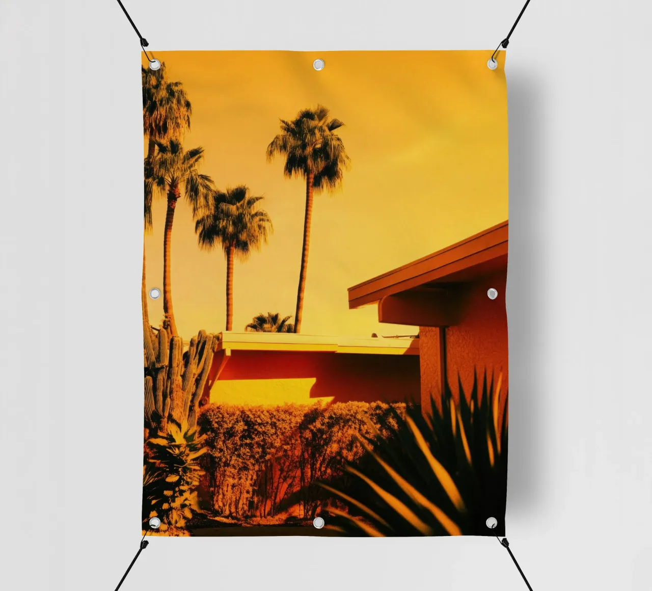 Sun & Palm Spring telo in pvc da Affiches Minimalistes