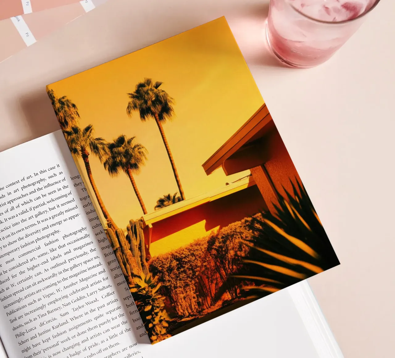 Sun & Palm Spring notebook by Affiches Minimalistes