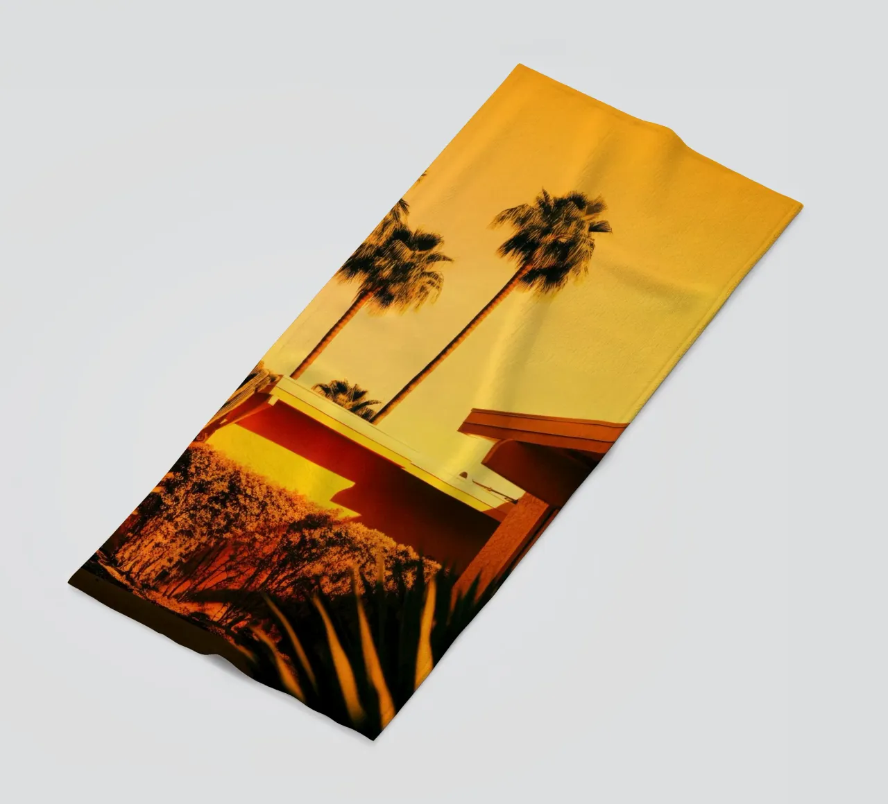 Sun & Palm Spring telo mare da Affiches Minimalistes