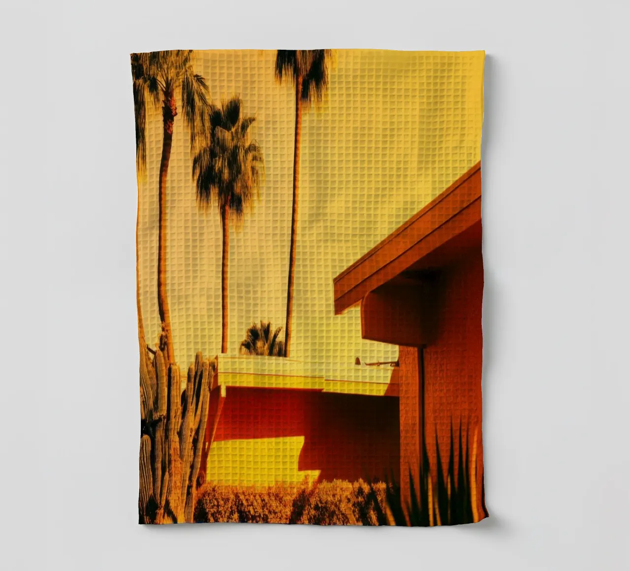 Sun & Palm Spring torchon de Minimalistic