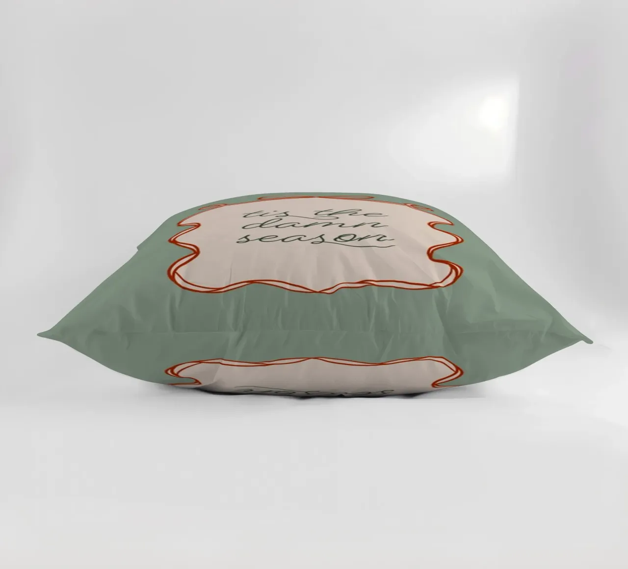 Questa è la stagione dei dannati cuscino da Winter Whispers