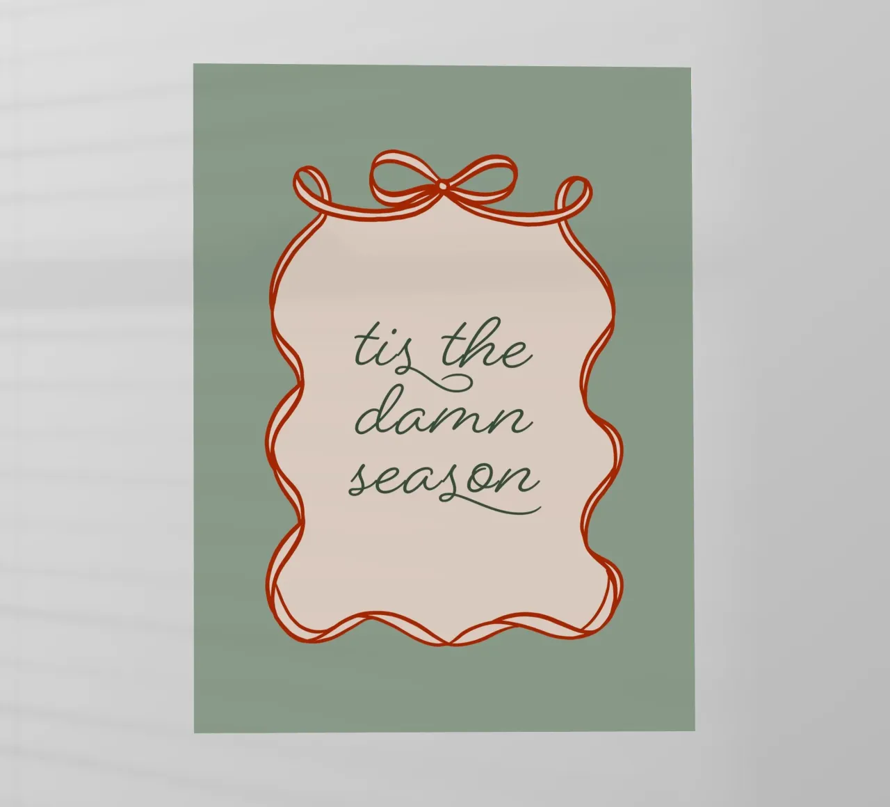 Questa è la stagione dei dannati pellicola backlit da Winter Whispers