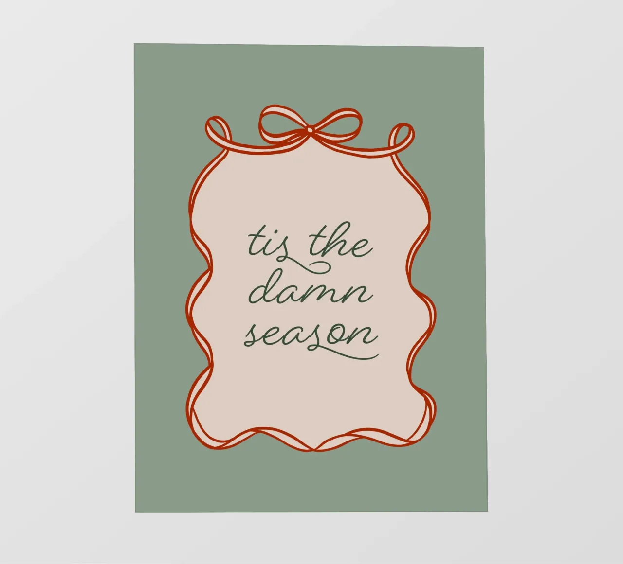 Questa è la stagione dei dannati telo in pvc da Winter Whispers