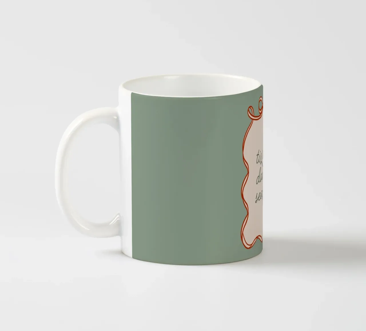 Questa è la stagione dei dannati tazza in ceramica da Winter Whispers