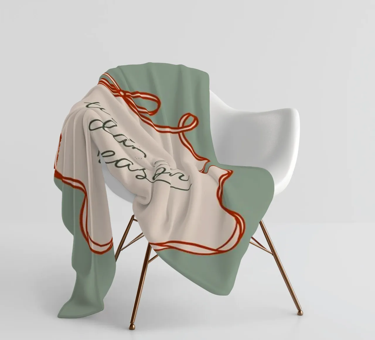 Questa è la stagione dei dannati coperta in pile da Winter Whispers