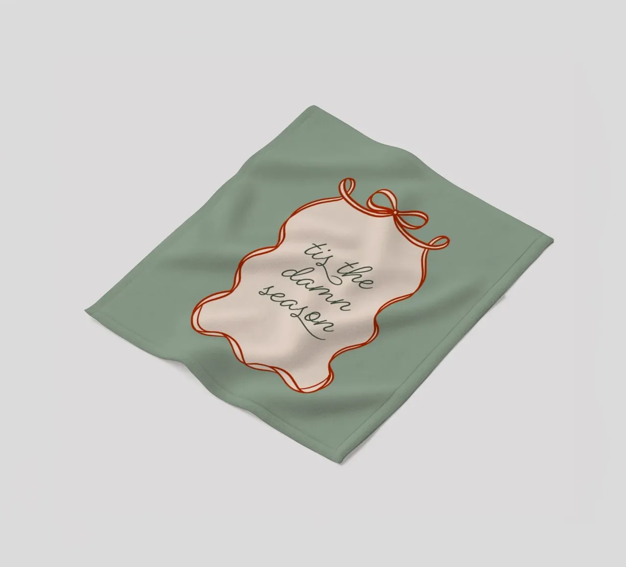 Questa è la stagione dei dannati coperta in pile da Winter Whispers