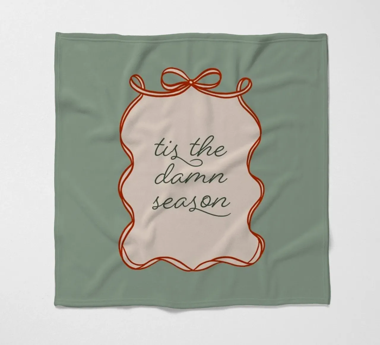 Questa è la stagione dei dannati coperta in pile da Winter Whispers