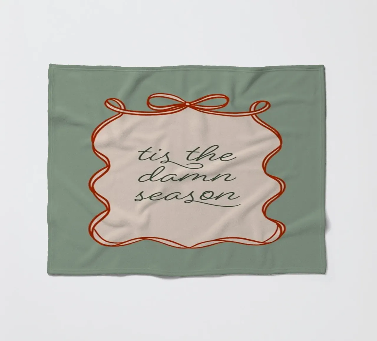 Questa è la stagione dei dannati coperta in pile da Winter Whispers