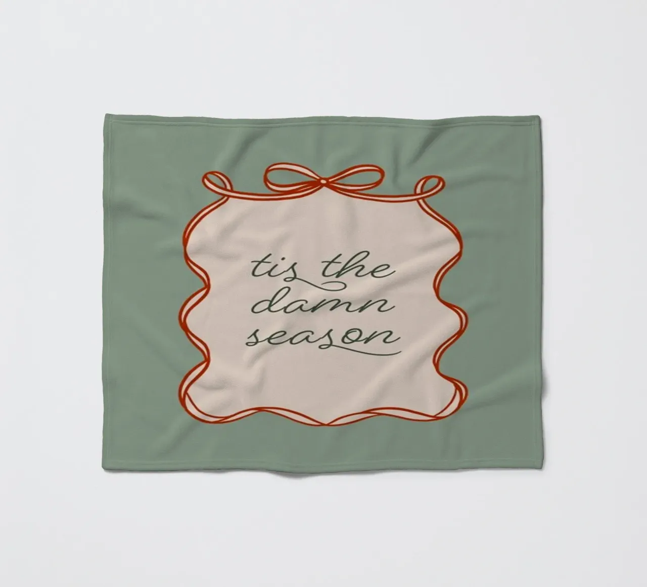 Questa è la stagione dei dannati coperta in pile da Winter Whispers