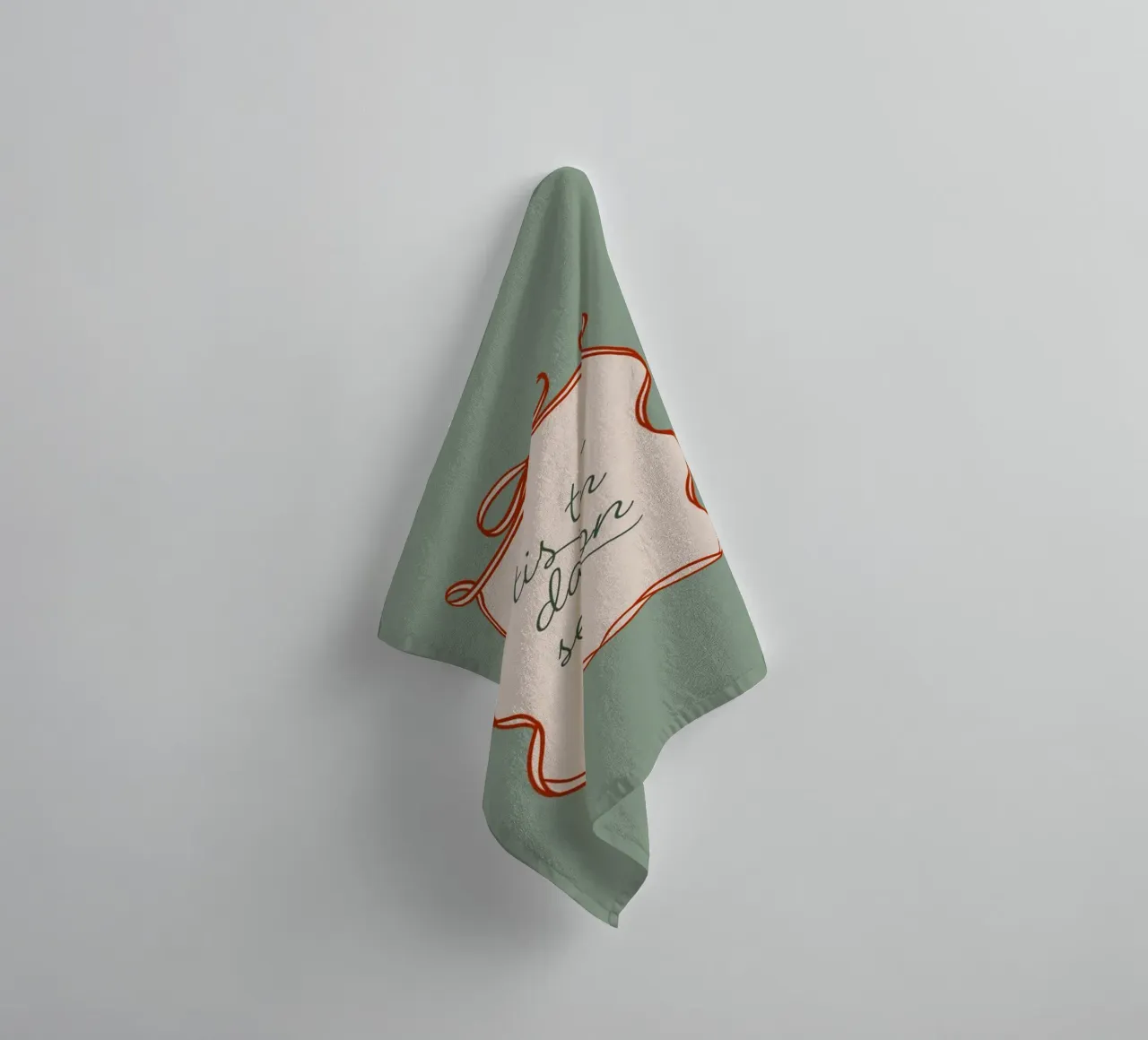 Questa è la stagione dei dannati asciugamano da bagno da Winter Whispers