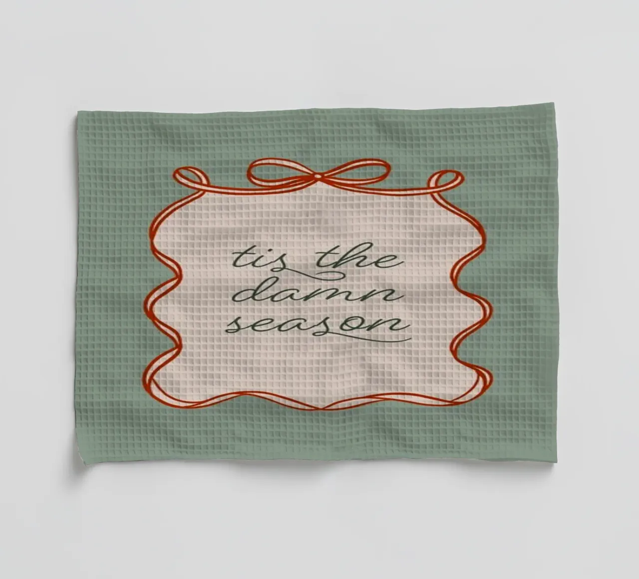 Questa è la stagione dei dannati canovaccio da cucina da Winter Whispers