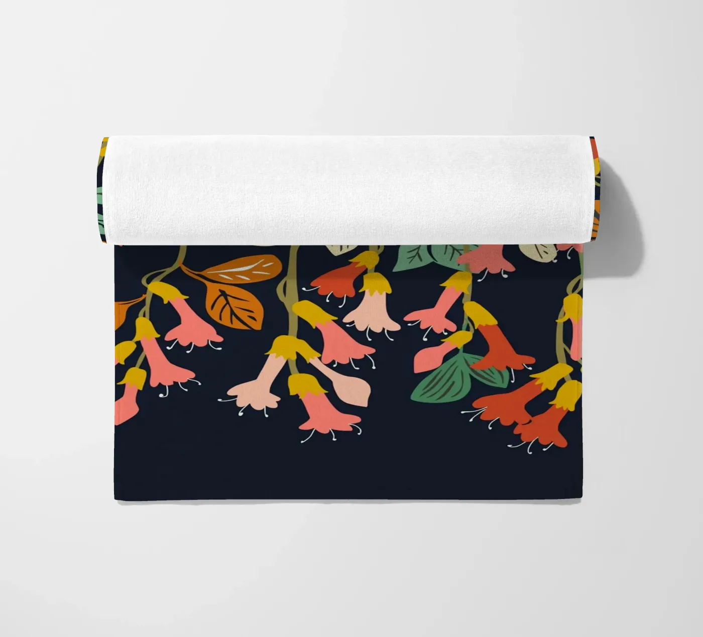 Fuchsia Flower affection serviette de plage de annick