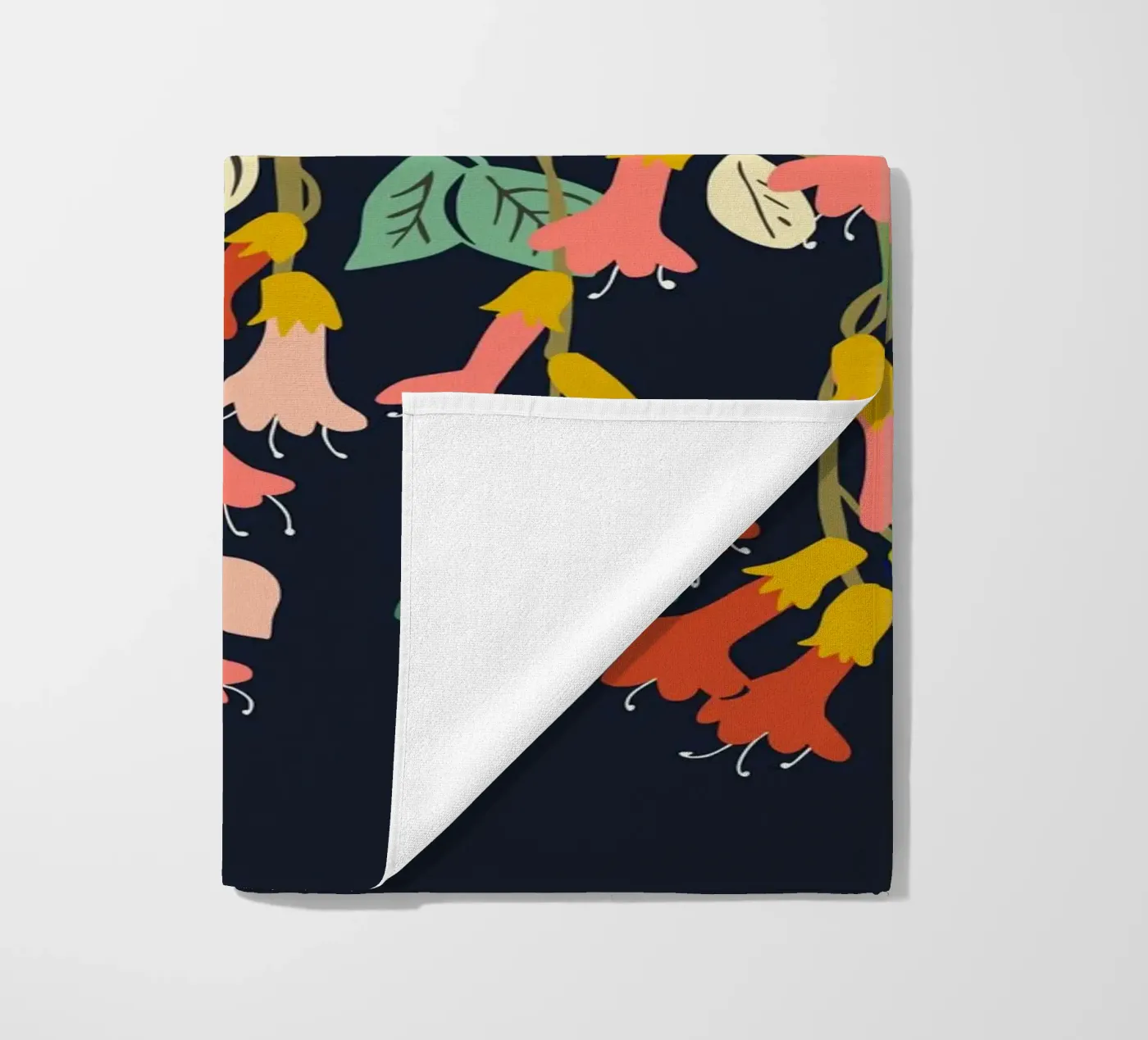 Fuchsia Flower affection serviette de plage de annick