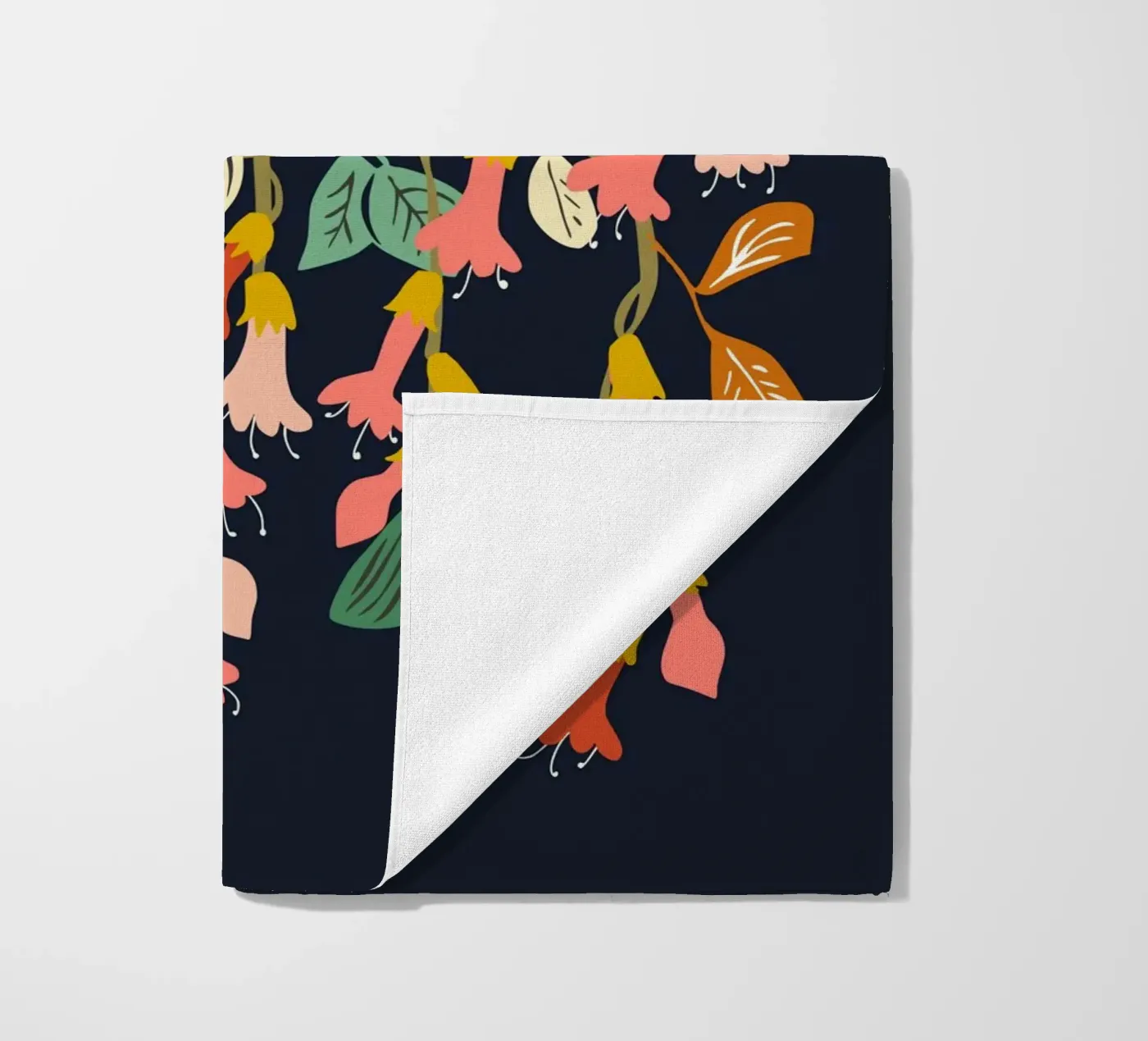 Fuchsia Flower affection serviette de plage de annick