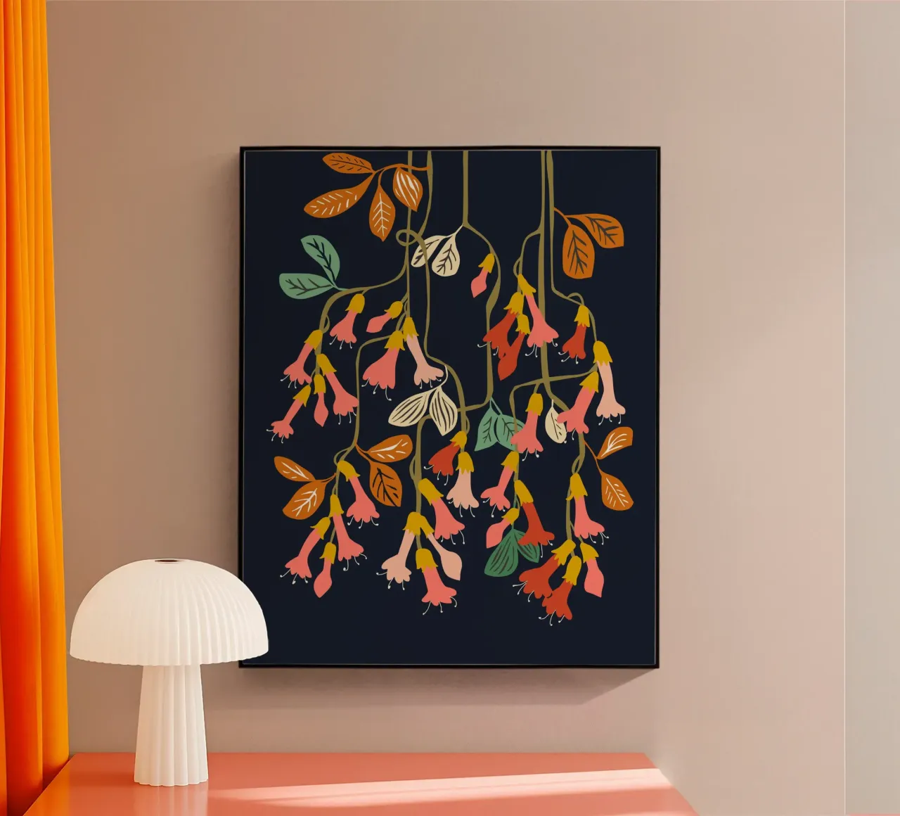 Fuchsia Flower affection plexiglass da annick