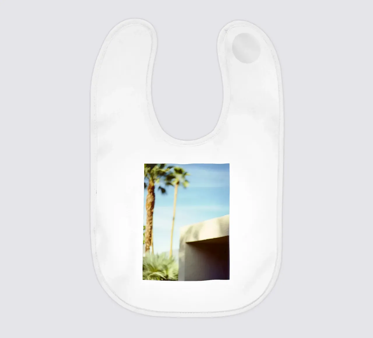 Blue & Palm Spring bavaglino da Minimalistic