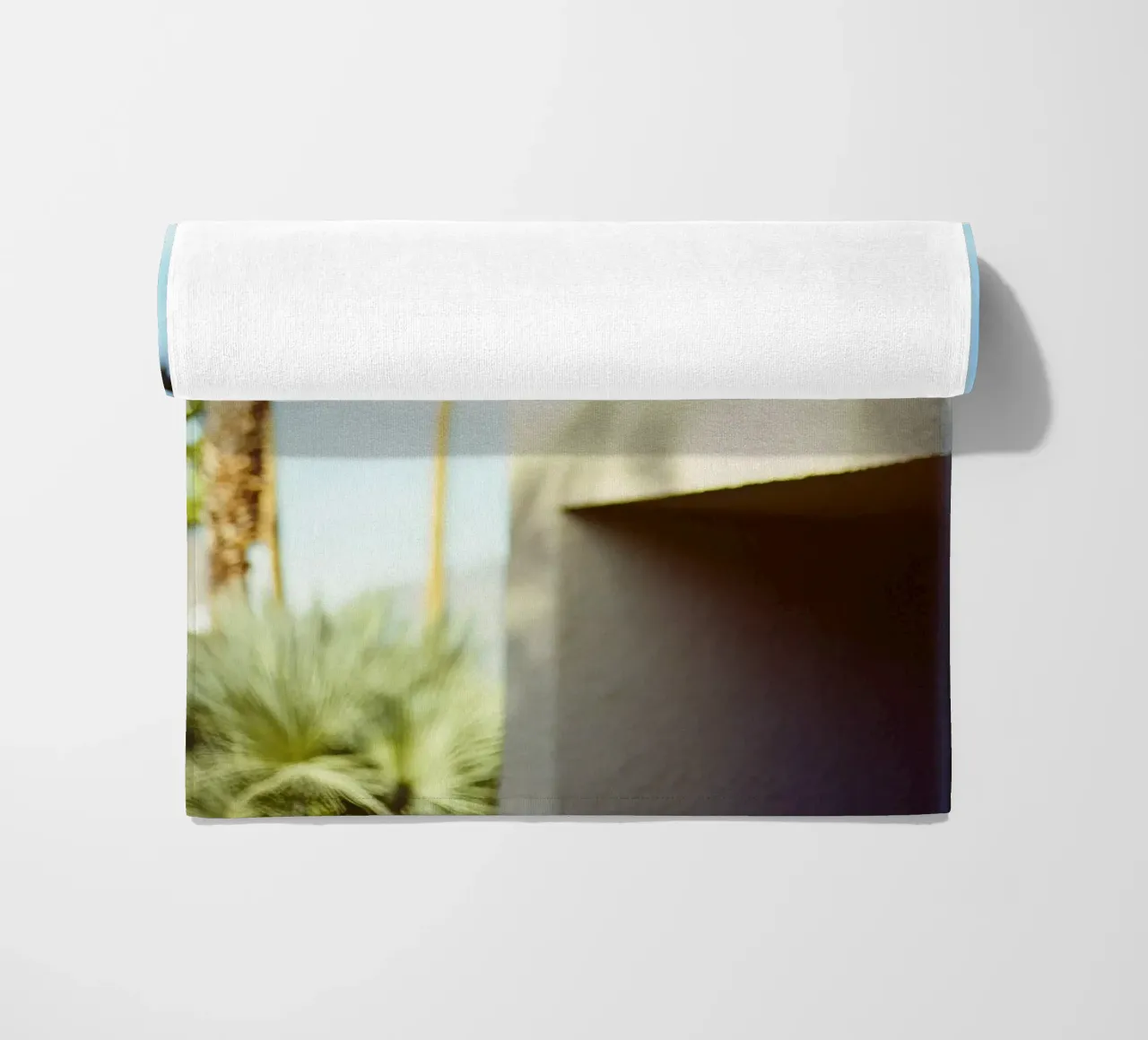 Blue & Palm Spring telo mare da Minimalistic