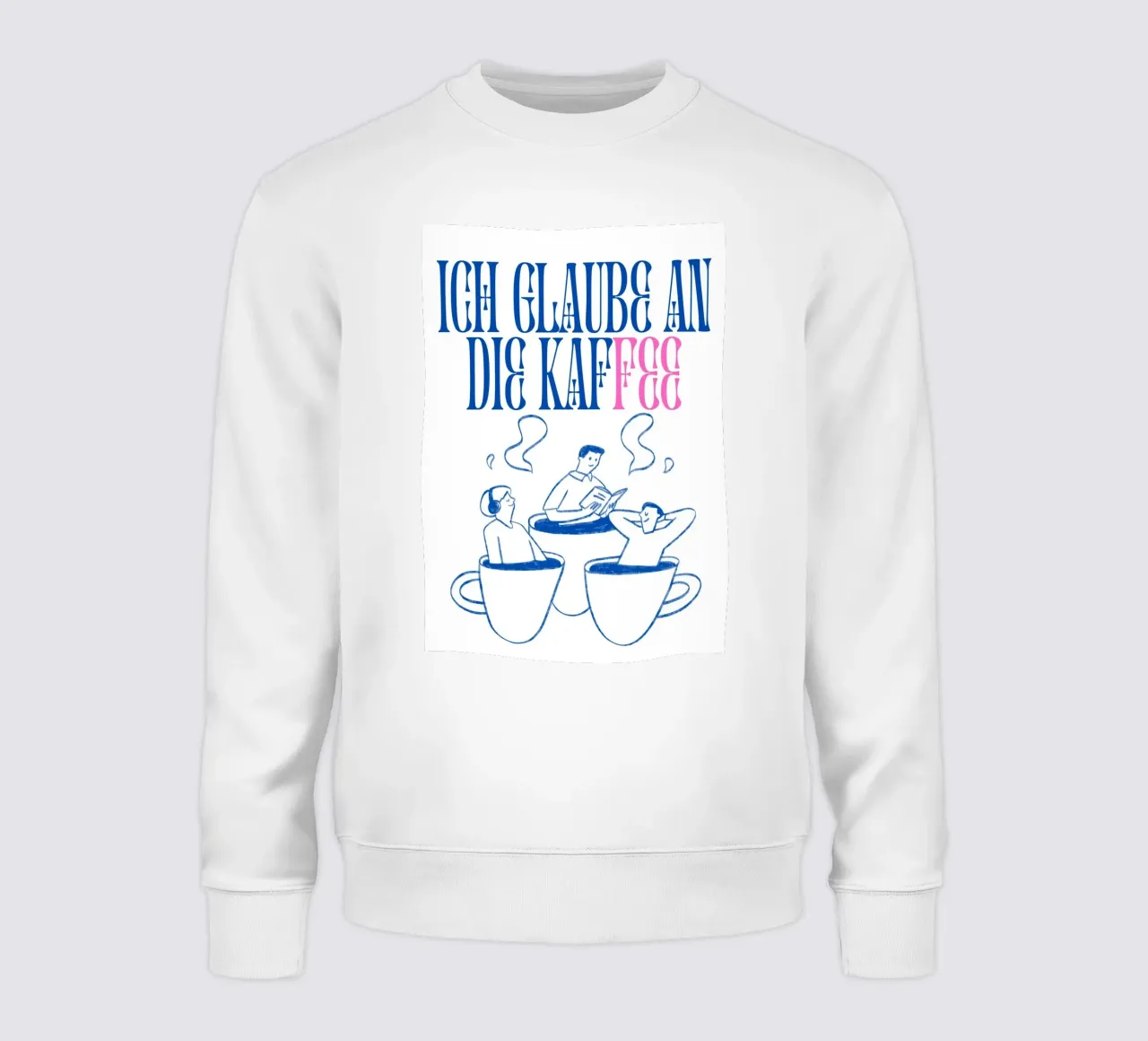 Ich glaube an die Kaffee felpa da Flosters