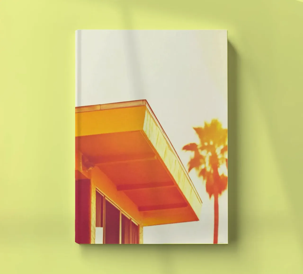 Yellow & Palm Spring notebook by Affiches Minimalistes