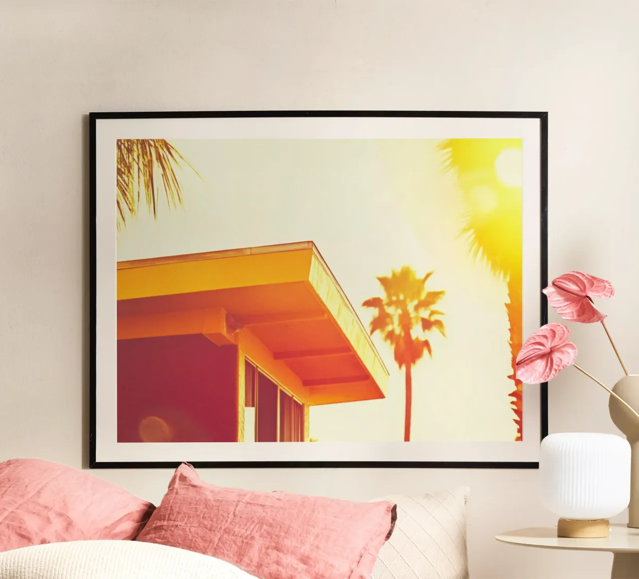 Yellow & Palm Spring carta hahnemühle da Minimalistic