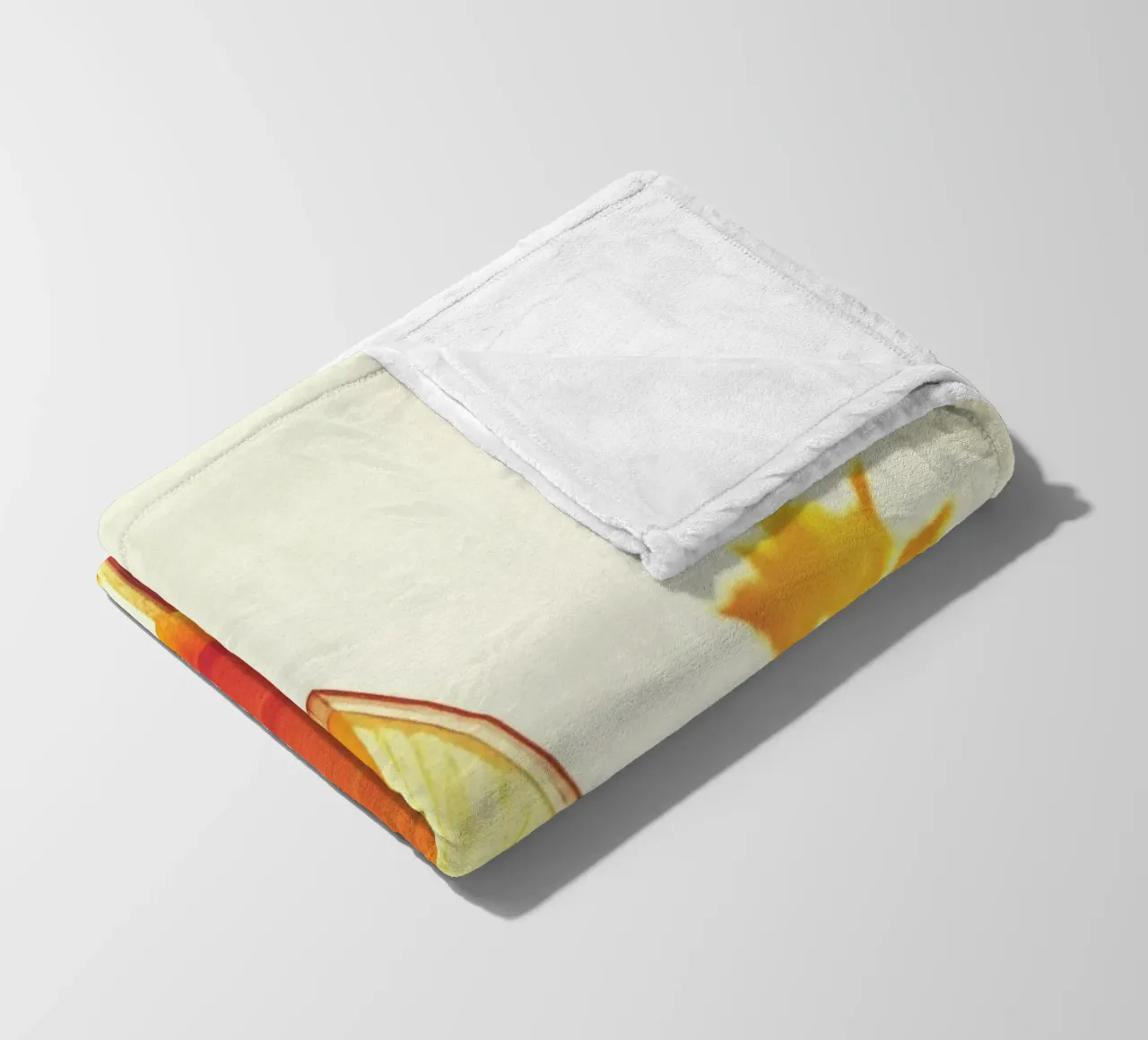 Yellow & Palm Spring coperta in pile da Minimalistic