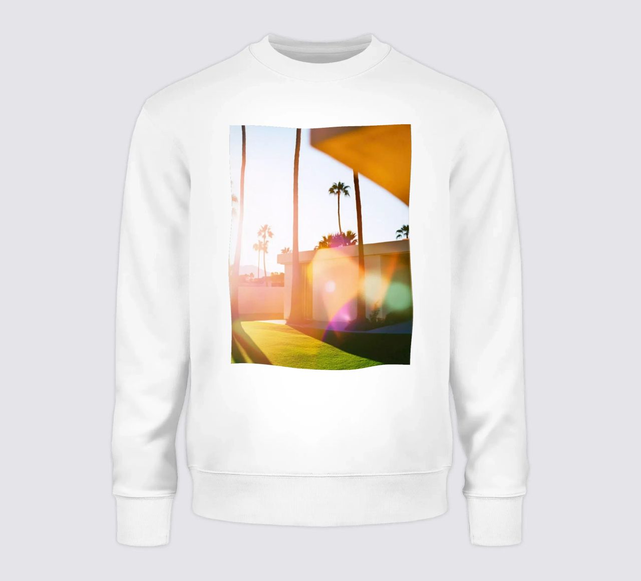 Flou & Palm Spring felpa da Minimalistic