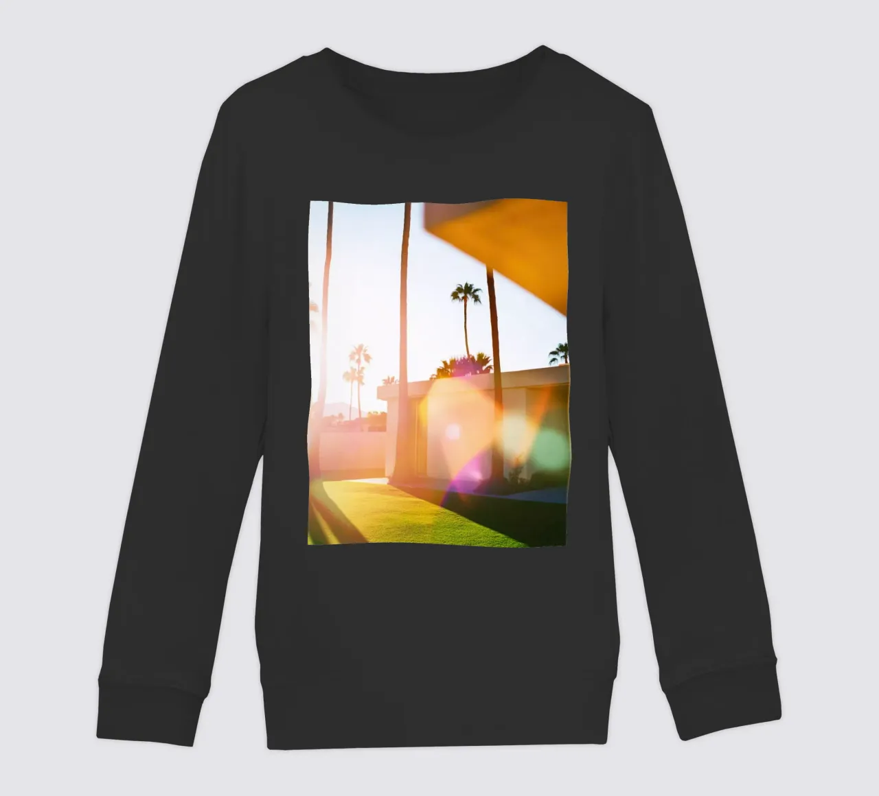 Flou & Palm Spring felpa bambino da Affiches Minimalistes