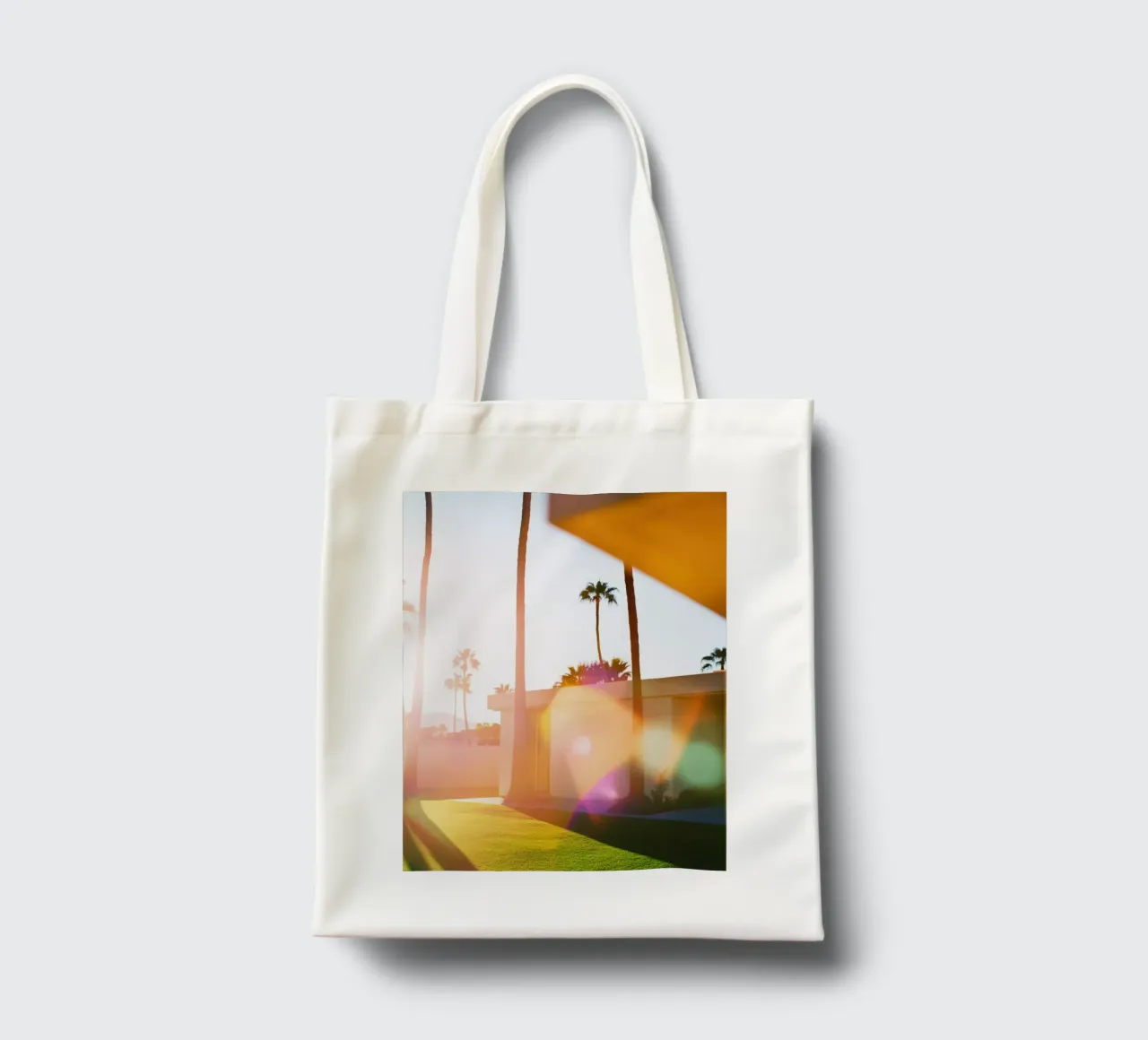 Flou & Palm Spring borsa in juta da Minimalistic