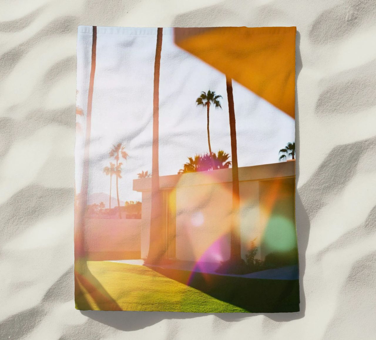 Flou & Palm Spring telo mare da Minimalistic