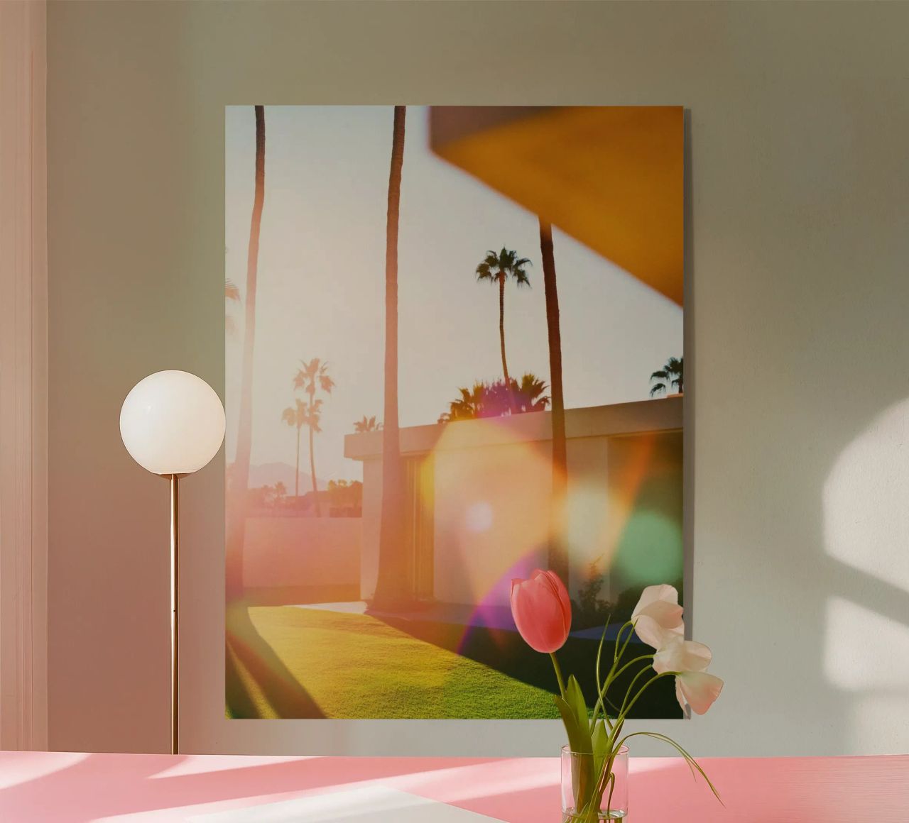Flou & Palm Spring plexiglass da Minimalistic
