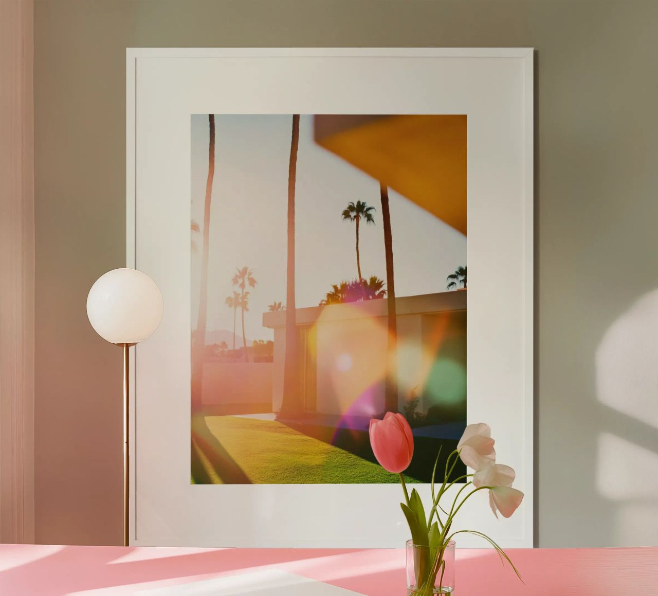 Flou & Palm Spring carta hahnemühle da Minimalistic