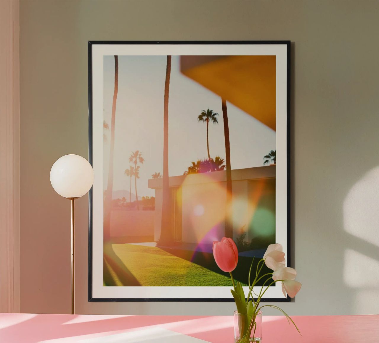 Flou & Palm Spring carta hahnemühle da Minimalistic
