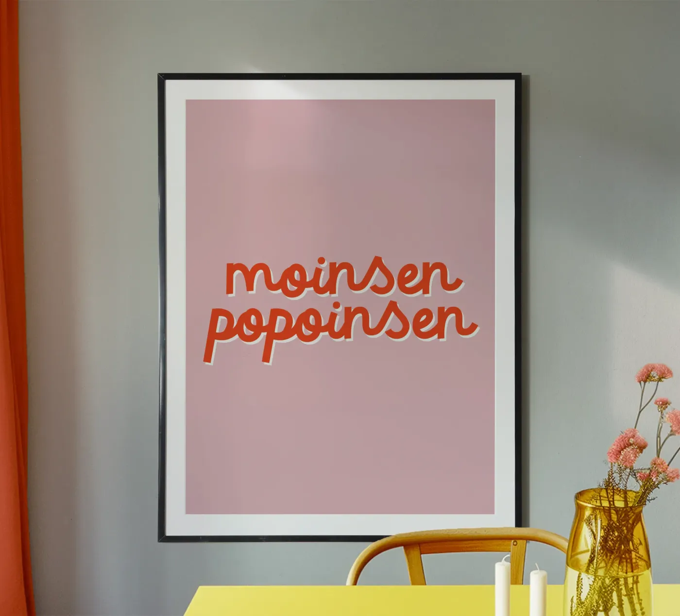 Moinsen poster by studio stine