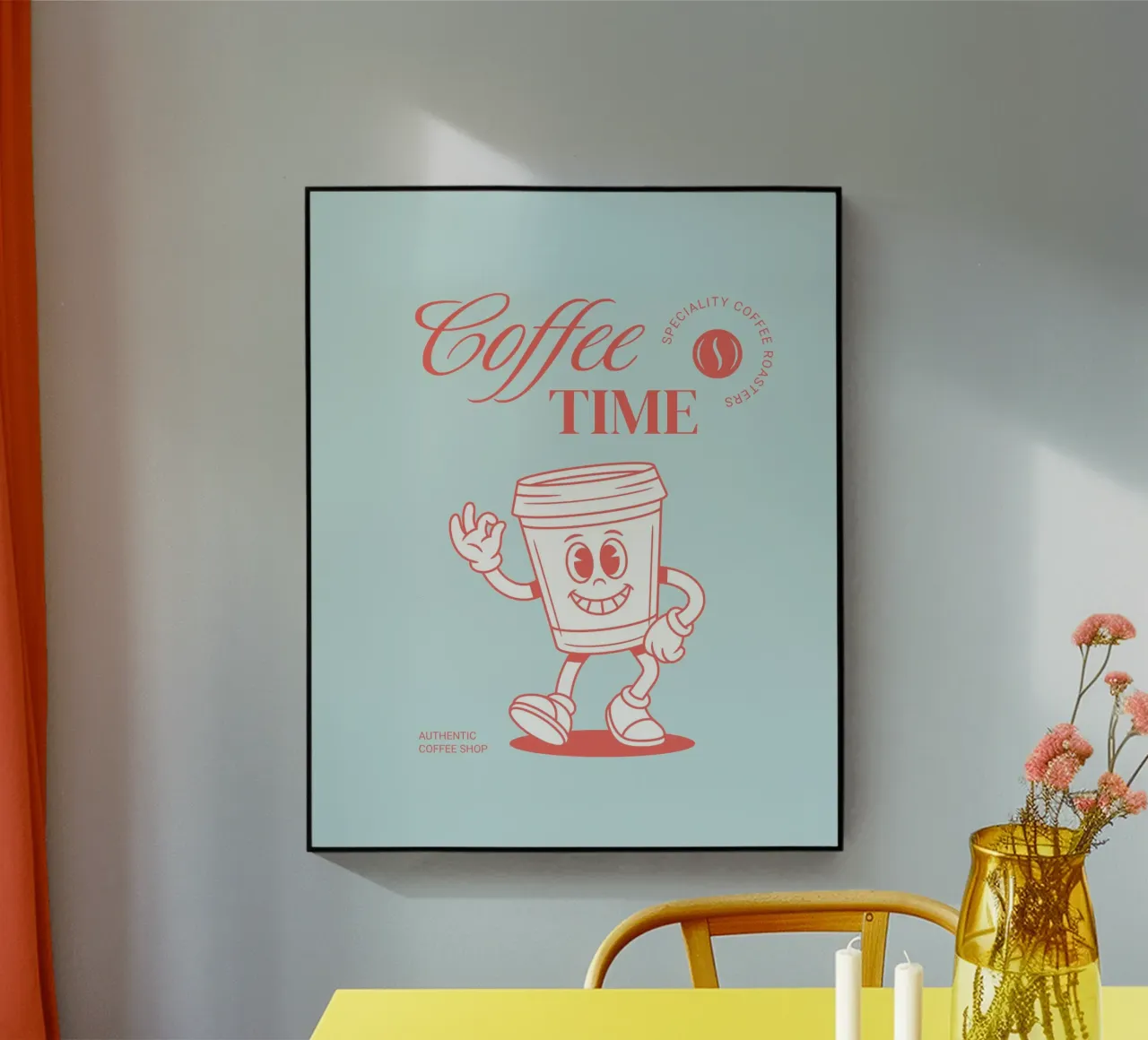 COFFEE TIME plexiglass da COFFEE CLUB