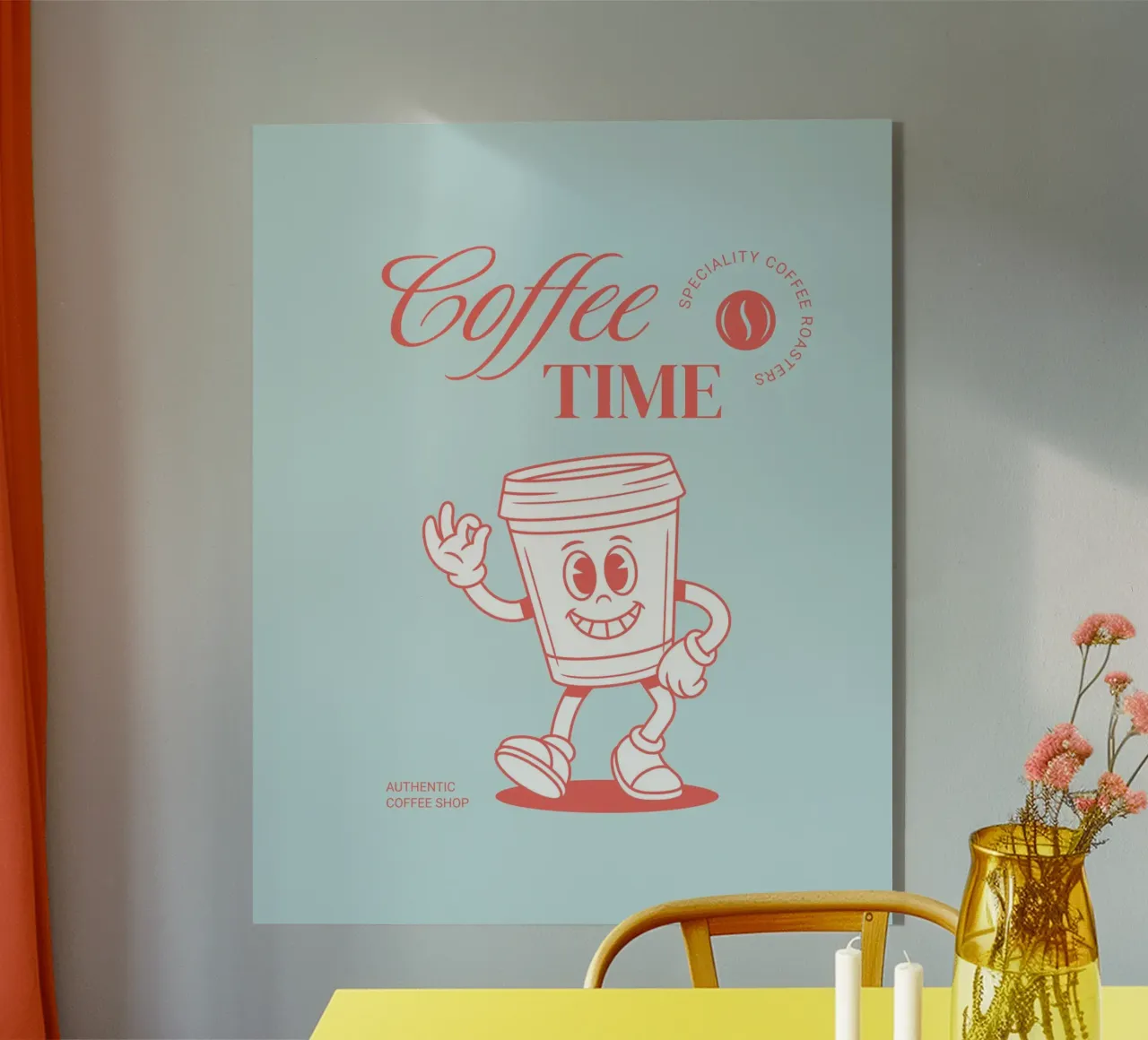 COFFEE TIME plexiglass da COFFEE CLUB