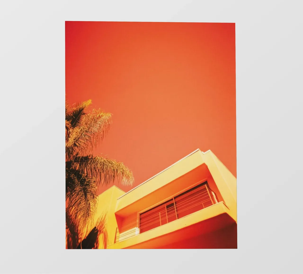 Red Los Angeles telo in pvc da Affiches Minimalistes
